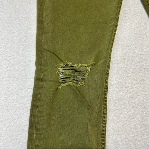 MOTHER The Muse Ankle Jeans in Kale Green Size 29 - Picture 4 of 13